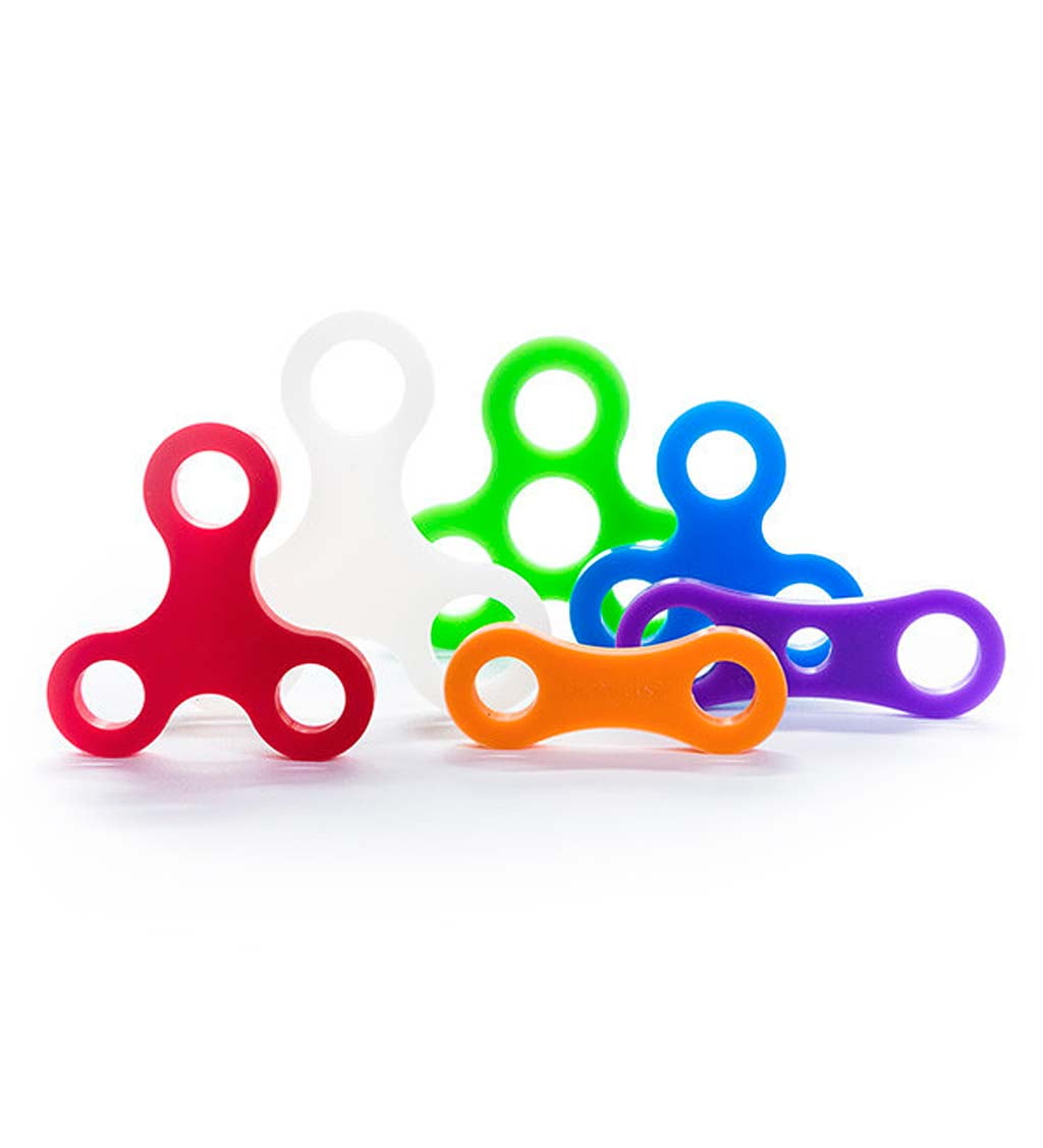 Sticklets Set of 12 Flexible Connectors for Outdoor Play