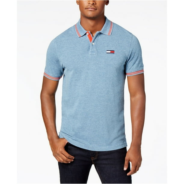 Camisa con Botones Tommy Hilfiger Logan para hombre color azul