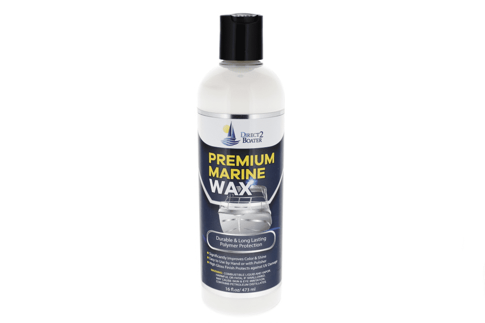 Premium Marine Wax for Boats & RV's with High Gloss Finish 16 fl oz