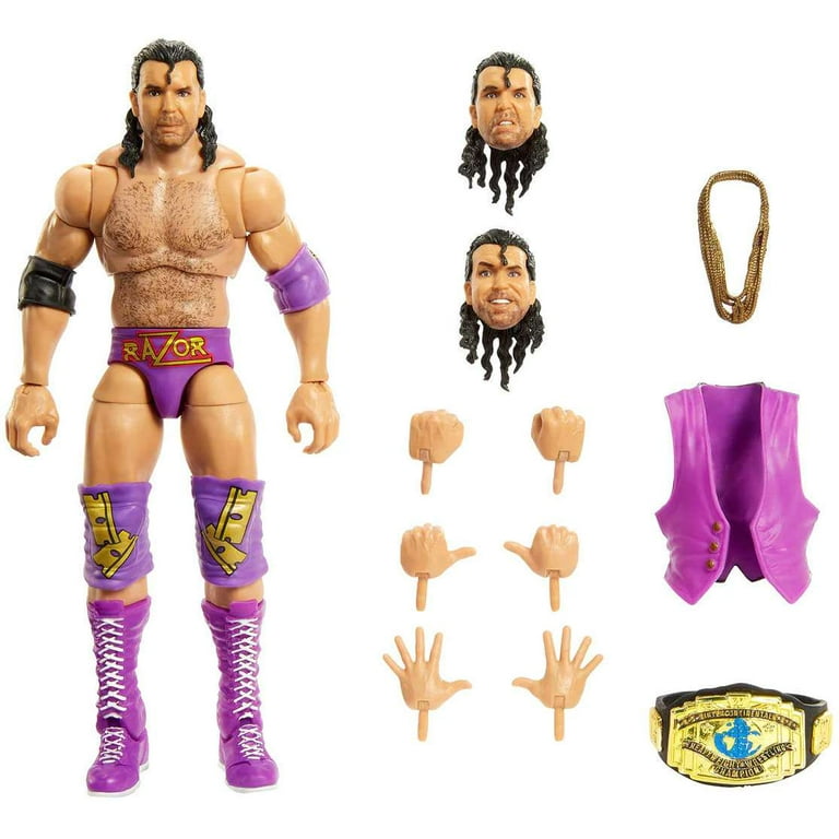 Mattel WWE Razor Ramon Action Figure, Wave 16, 30+ Articulation