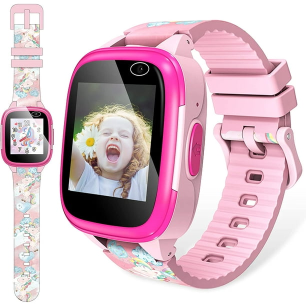 Kids Smart Watch for 312 Year Old Girls HD Dual Camera with Game Toddler Unicorn Birthday
