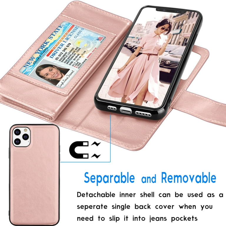 Tekcoo Custodia a portafoglio per iPhone 11 Pro Max (6,5 pollici) 2019