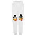 thumbnail image 3 of Fiaer Thanksgiving Sweatpants Women Cute Funny Graphic High Waisted Pants Plus Size Casual Trendy Drawstring Trousers with Pocket White XL, 3 of 3