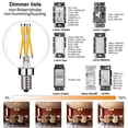 thumbnail image 3 of Bombilla LiteHistory e12 LED regulable G16,5 6 W 600 lm 2700 K, 3 of 8