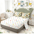 thumbnail image 4 of Erosebridal Cartoon Dinosaur Twin Bedding Sets for Kids Boys Girls, Dino Letter S Bedding Comforter Set, Polka Dots Reversible, 7 Pieces, 4 of 5
