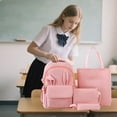 thumbnail image 5 of Durable Lightweight Backpack with Multiple Pockets,Ergonomic Design for School Travel Work Casual Use, 5 of 5