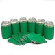 thumbnail image 1 of Paquete de 6 enfriadores de latas de cerveza en blanco, mangas de neopreno, enfriador de latas de cerveza, funda portabotellas, color verde Sincero Electrónica, 1 of 3