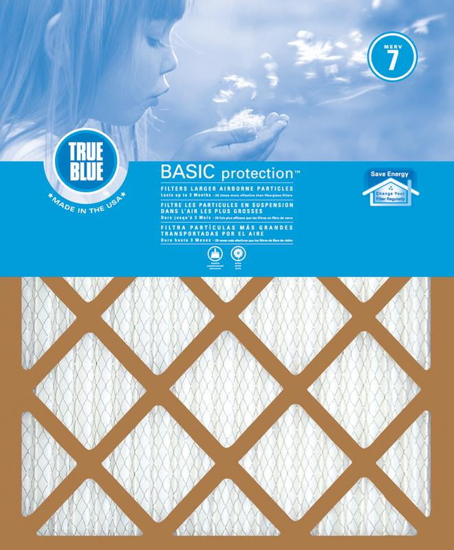 True Blue Basic Air Filter MERV 7 14x20x1