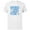 White, variant on Disney 100 Donald and Daisy Happy Faces D100 - Short Sleeve Cotton T-Shirt for Adults - Customized-White