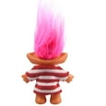 thumbnail image 3 of Lucky Troll Dolls,Vintage Troll Dolls Chromatic Adorable for Collections, School Project, Arts and Crafts, Party Favors - 7.5 Tall Red(Include The Length of Hair), 3 of 5