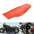 thumbnail image 4 of Cojín de asiento suave Decoración de material EVA resistente al calor Ajuste par  Naranja Sharpla Funda de asiento de motocicleta, 4 of 8