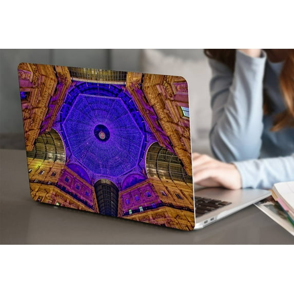 KSK KAISHEK Hard Case Cover for 2021 - 2023 Released MacBook Pro 14 inchs with XDR Display & Touch ID Type C Model: A2779/A2442 Purple series 0143