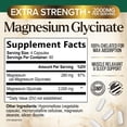 thumbnail image 2 of Magnesium Glycinate 2000mg Per Serving - Chelated Magnesium Supplement for High Absorption Supplement - Muscle & Heart Health Support - Easy on Stomach Non-GMO Vegan, USA Bottled - 240 Capsules, 2 of 9