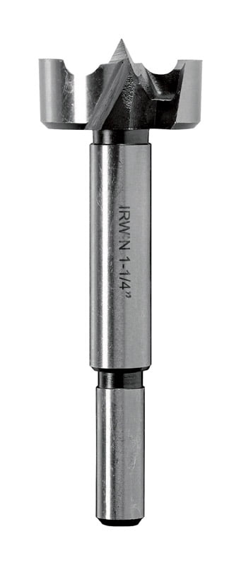Dia x 6 L Carbon Steel Forstner Drill Bit 3//8 in Irwin Marples 2 in Roun