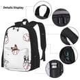 thumbnail image 3 of Balery Bbaseball Dog Mochila Escolar 3 en 1 para Niños - Mochila Resistente con Lonchera Térmica y Estuche - Mochila Escolar para Niños y Niñas, 3 of 7