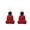 RD1, variant on Wool Ball Knitted Hat Earrings Christmas Simulation Creative Earrings Earrings Cute Wool Wool Knitted Hat Earrings Ear Hook