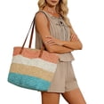 thumbnail image 4 of Summer 2 Piece Sets,Womens Two Piece Sets Pleated Vacation Outfits Beach Linen Set Summer Matching Set, 4 of 9
