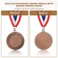 thumbnail image 4 of Uxcell Award Medal, Prize Medal Winner Award with Neck Ribbon for Competitions Sport Games Spelling s Bronze, 4 of 7