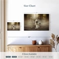 thumbnail image 4 of Elephant Stock Bold Wolf Wall Art - Horizontal Canvas Wall Art - Living Room Wall Decor - Animal Canvas - Brown And Gray Decor - 12" x 8", 4 of 8