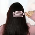 thumbnail image 5 of Unique Bargains 1 Pc Women's Durable Hollow Hair Brush Detangler Brush for All Hair Pink, 5 of 6