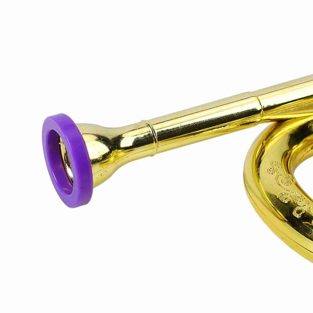 Trompette pour enfants Jouez Une trompette avec des jouets Quatre tons Cor  Français Or