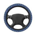 thumbnail image 5 of Picia Raccoon blue point Car Steering Wheel Cover, Non-Slip, Breathable, Universal 15 inch, 5 of 7