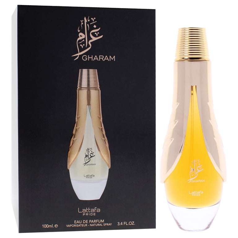 Lattafa Pride Gharam, Eau de Parfum Spray for Unisex, 3.4 Oz