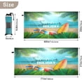 thumbnail image 3 of Coolnut Beach Towels Summer Beach Ball Palm Leaves Camping Towels Tropical Surf Board Flip Flop Sand Free Beach Towel, 30"x60" Large Beach Towels Quick Dry Bath Travel Towels Pool Yoga Beach Mat fo, 3 of 6
