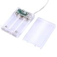 thumbnail image 4 of Cadena de luces LED de algodón con 20 bolas, 6 cm de diámetro, ideal para habitaciones de niños y cunas de bebé, con un brillo suave, 4 of 5