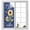Blue, variant on Window Privacy Film You Are My Sunshine Stained Glass Window Film Decorative Sun Block Window Cover Yellow Sunflowers Cute Bees Heart Blue Window Clings Static Sticker for Bathroom 29.5"x118"