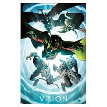 Marvel Comics - Vision - Avengers #1 Wall Poster, 14.725" x 22.375", Framed