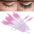 thumbnail image 4 of ACDANC 500 Disposable Mascara Wands Eyelash Brush Spoolies for Eyebrow Eye Lash Extension Pink, 4 of 14