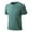 Mint Green T-Shirt, variant on Qgtaibl Quick Dry Athletic T-Shirt for Men Lightweight Short Sleeve Sport Tee Moisture Wicking Workout Fitness Gym Shirt Summer Wear Black,L