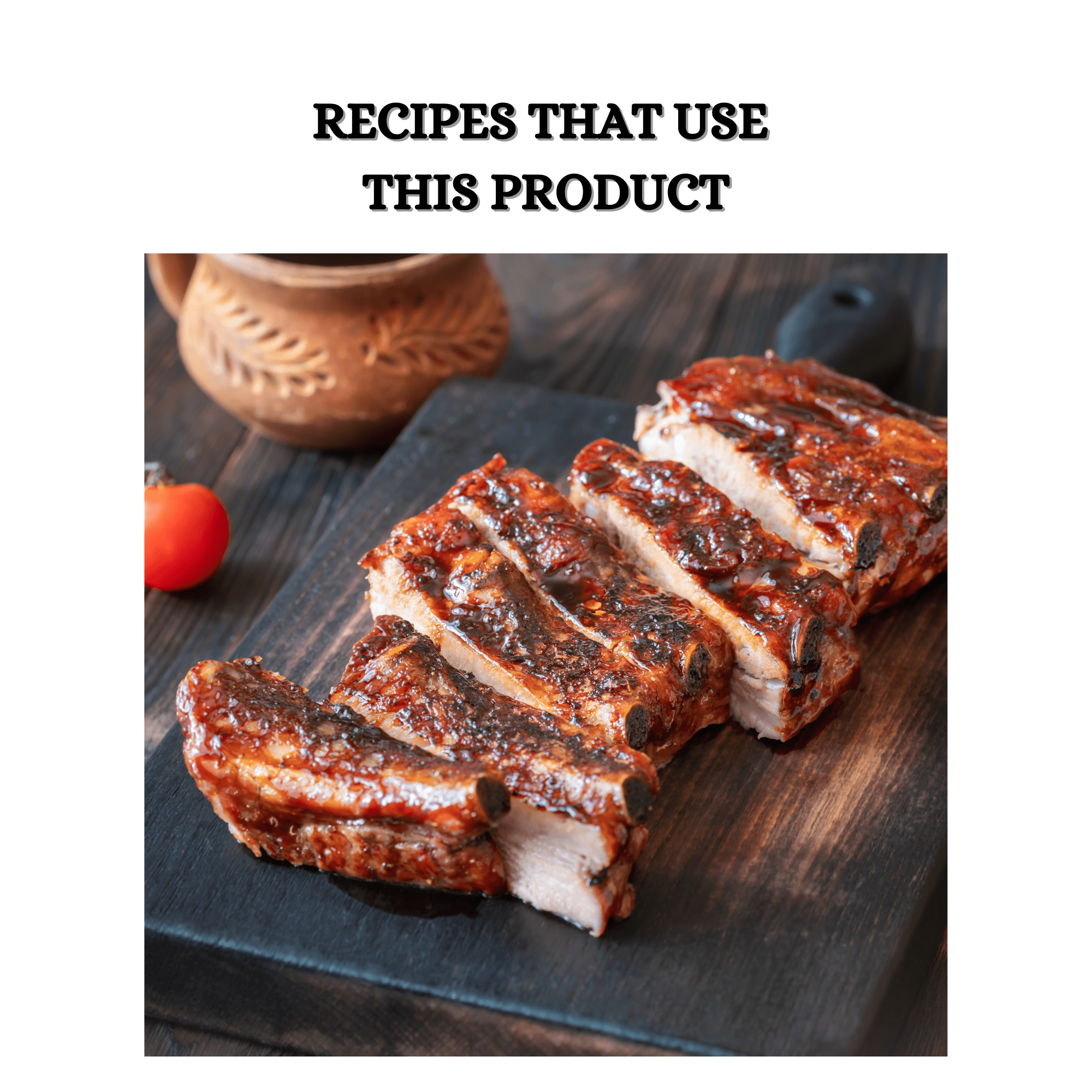Butcher Block Sauces The Original Chinese Rib Sauce 21 oz (2 Pack) with Basting BBQ Brush