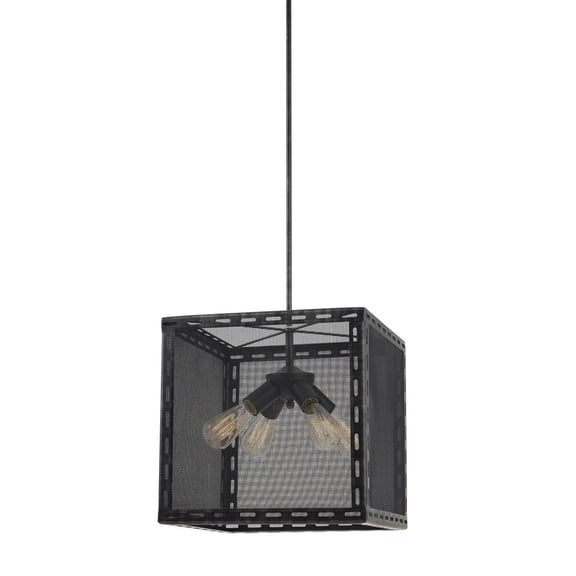 Cal Lighting - Evanston-Four Light Mesh Chandelier in Transitional Style-16