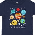 thumbnail image 4 of Inktastic Cute Planets, Kawaii Planets, Space, Cosmos, Stars Boys or Girls Toddler T-Shirt, 4 of 5