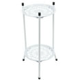 thumbnail image 3 of Soporte para plantas de nivel, soporte para plantas de metal de 2 niveles, soporte para macetas, soporte para macetas, materiales ecológicos, 3 of 8