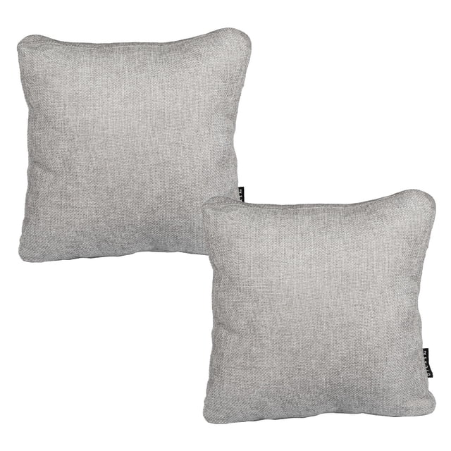 Cojin Decorativo Cuadrado Grande Set de 2 Manhattan Gris