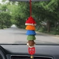 thumbnail image 1 of Espejo de coche Accesorios colgantes Tejido Elegante Retro Estilo chino tradicional Decoración de coche Auto Interior para mujeres Regalos Espejo Cola Encantos del bolso, 1 of 8