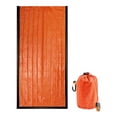 thumbnail image 1 of Saco de dormir de emergencia | Diseño de envolvente multifuncional | Película de aluminio PE | Aislamiento térmico | Ligero y portátil | Impermeable y resistente al desgarro | Viajes Acampar, 1 of 2