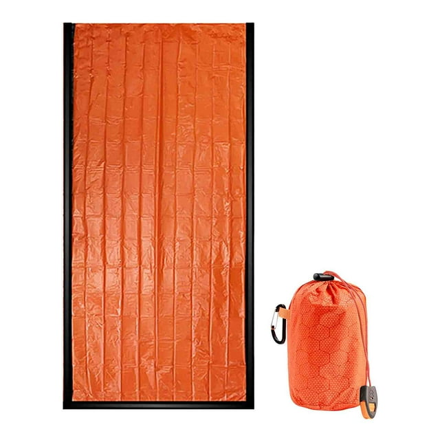 Outdoor Envelope Emergency Sleeping Bag Multi-Functional Pe Aluminum Film Emergency Blanket Tent Travel Warmth And Cold Proof Blanket