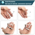 thumbnail image 5 of Soportes grandes y ajustables para cenas al aire libre, jardines, picnics, bodas: sujetamanteles, pinzas para manteles antideslizantes de acero inoxidable de 8 x 7, paquete de 12, 5 of 5