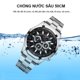 thumbnail image 5 of Relojes de pulsera de cuarzo de lujo para hombre, relojes casuales de negocios a la moda, 5 of 8