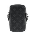 thumbnail image 2 of Pre-Owned Louis Vuitton Monogram Eclipse Reverse Double Phone Handbag Pouch M81321 Shoulder Bag, 2 of 10