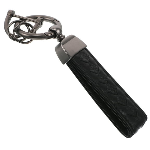Worgeous Stylish Key Chain for Men with Antiloss Design and Exquisite Zinc Alloy Black Color Craftsmanship 3.5 Inch