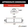 thumbnail image 5 of Lippert Components 320500 - In-Wall Slide-Out J-38 Roller for Lippert Components In-Wall Slide-Out Systems, 5 of 8