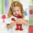 thumbnail image 4 of Sesame Street Friends 8-inch Elmo Sustainable Plush Stuffed Animal, Kids Toys for Ages 18 month, 4 of 8