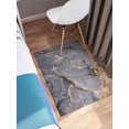 thumbnail image 6 of Gray And Gold Marble Rugs, Shimmery Rugs, Alcohol Ink Rug, Personalized Rug, Modern Rugs, Soft Rug, Thin Rugs, Accent Rugs, Home Decor, 2'x3' - 60x90 cm, 6 of 8