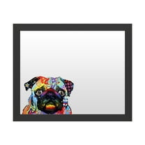 Trademark Fine Art 'Pug' Markerboard by Dean Russo