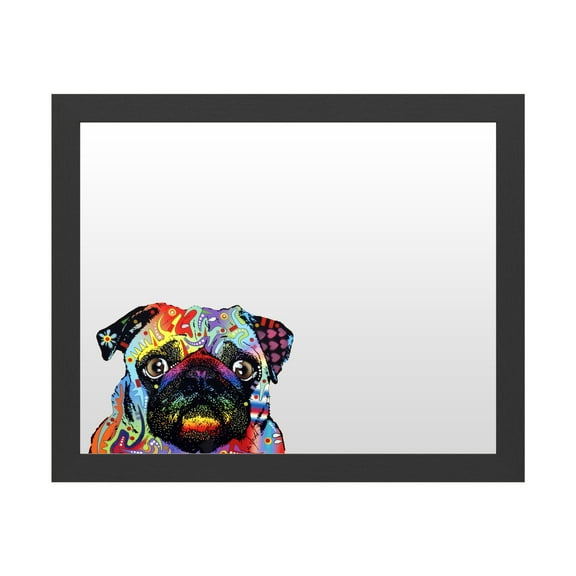 Trademark Fine Art 'Pug' Markerboard by Dean Russo